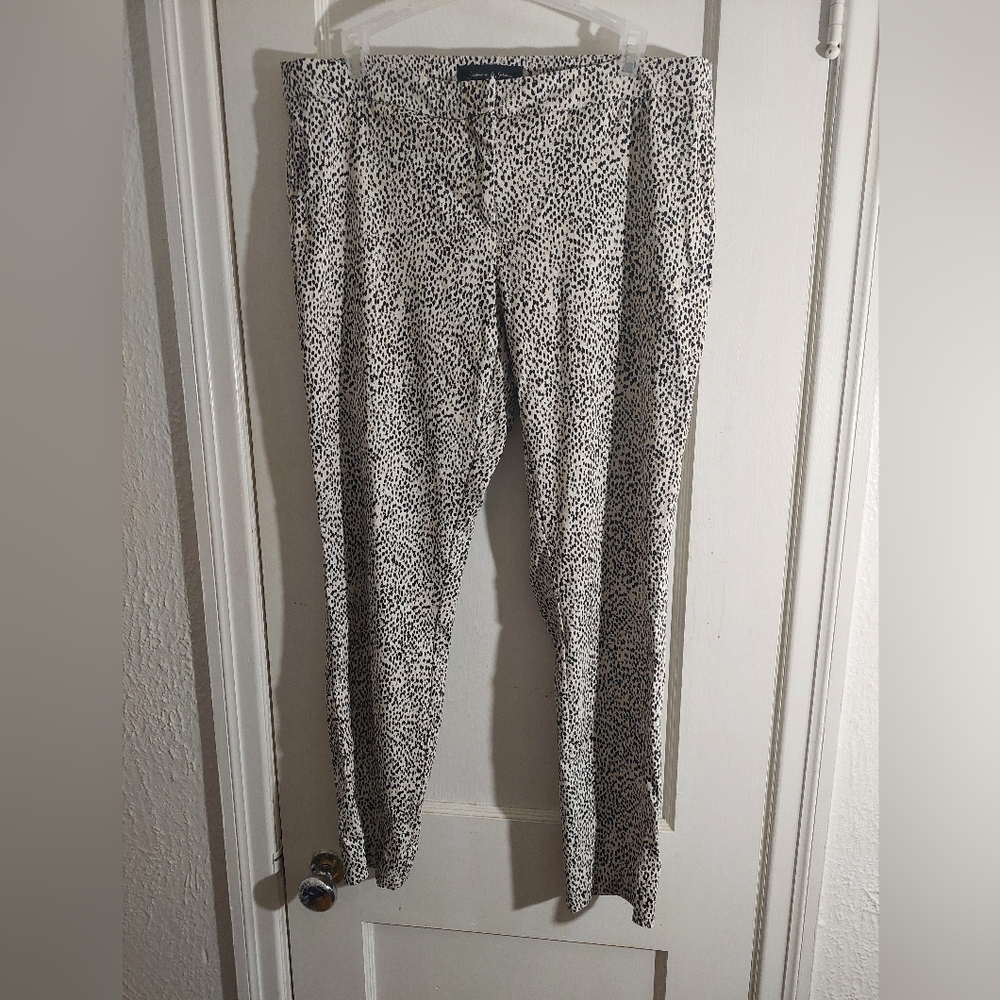 Jasmine & Juliana Animal Print Dress Pants US Size 12 Indie Alt Art Edge Rock